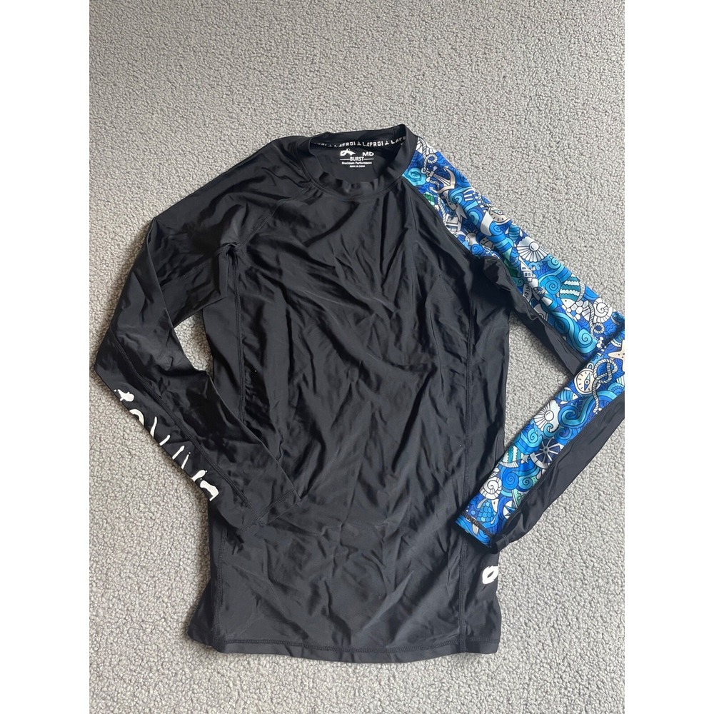 Lafroi burst shirt‎ lafroi baselayer shirt lafroi burst fantasy swim rashguard M